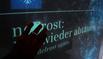 Virtual noFrost system with refridgerated touch screen
