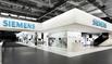 Siemens Booth with virtual dish washer exhibit